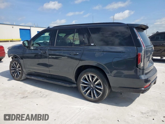 2022 Cadillac Escalade Sport Platinum with VIN 1GYS4GKL3NR214507, listed as a Copart auction lot 61359575 with 58,466 mi miles and Salvage title. Bid and sale history available at DreamBid. Image 2.