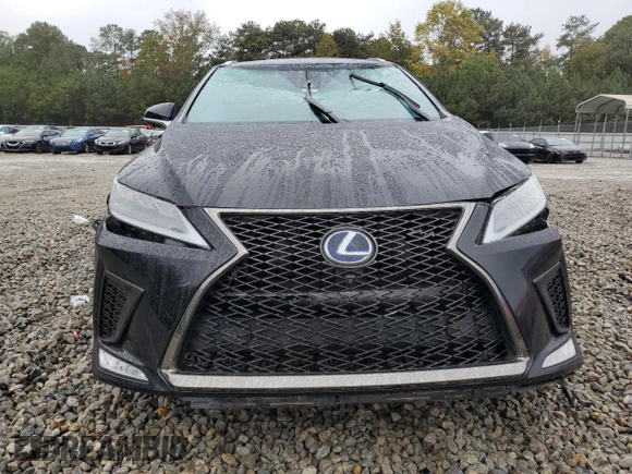 2020 Lexus RX 450h F Sport Performance with VIN 2T2YGMDA4LC052360, listed as a Copart auction lot 79553894 with 56,275 mi miles and Salvage title. Bid and sale history available at DreamBid. Image 5.