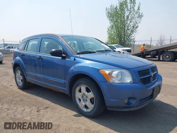 2007 Dodge Caliber SXT with VIN 1B3HB48B67D224517, listed as a IAAI auction lot 42225187 with 118,114 mi miles and . Bid and sale history available at DreamBid. Image 6.