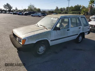 1985 Toyota Tercel z VIN JT2AL32WXF0198845, wystawiony jako Copart lot #79567594 z przebiegiem 84 298 mil mil oraz Czysty tytuł • Clean title. Historia ofert i sprzedaży dostępna na DreamBid. Obrazek 1.