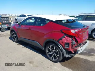 2018 Toyota C-HR XLE with VIN JTNKHMBX5J1006497, listed as a IAAI auction lot 41918758 with 41,668 mi miles. Bid and sale history available at carsss.com. Image 3.