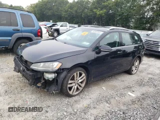 2015 Volkswagen Golf SportWagen TDI SE with VIN 3VWCA7AU4FM500380, listed as a Copart auction lot 63589943 with 0 mi miles. Bid and sale history available at carsss.com. Image 1.