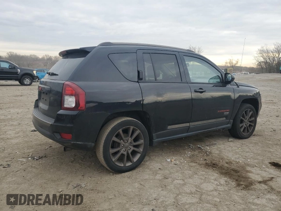 2016 Jeep Compass 75th Anniversary with VIN 1C4NJCBB2GD700382, listed as a Copart auction lot 50888455 with 146,398 mi miles and Salvage Title. Bid and sale history available at DreamBid. Image 3.