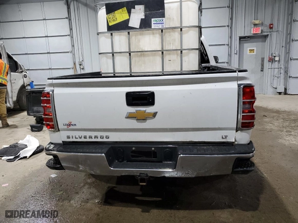 2016 Chevrolet Silverado 1500 LT with VIN 1GCVKREC8GZ306795, listed as a Copart auction lot 41477545 with 144,235 mi miles and Salvage Title. Bid and sale history available at carsss.com. Image 6.