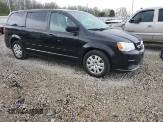 2017 Dodge Grand Caravan SE with VIN 2C4RDGBG1HR650715, listed as a Copart auction lot 51094605 with 110,177 mi miles and Salvage Title. Bid and sale history available at DreamBid. Image 4.