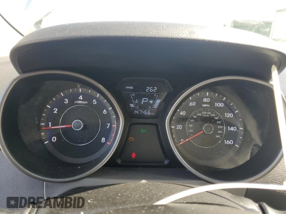 2014 Hyundai Elantra SE with VIN 5NPDH4AEXEH500138, listed as a Copart auction lot 52963765 with 147,466 mi miles and Salvage Title. Bid and sale history available at DreamBid. Image 9.