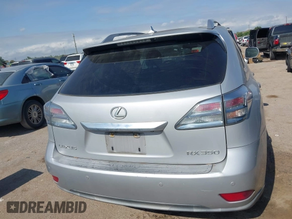 2010 Lexus RX 350 with VIN 2T2ZK1BA5AC031180, listed as a IAAI auction lot 42035307 with 186,005 mi miles. Bid and sale history available at carsss.com. Image 16.