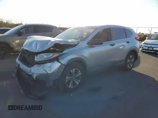 2018 Honda CR-V LX z VIN 2HKRW6H3XJH203604, wystawiony jako Copart lot #89002705 z przebiegiem 77 628 mil mil oraz Szkoda całkowita • Salvage title. Historia ofert i sprzedaży dostępna na DreamBid. Obrazek 1.