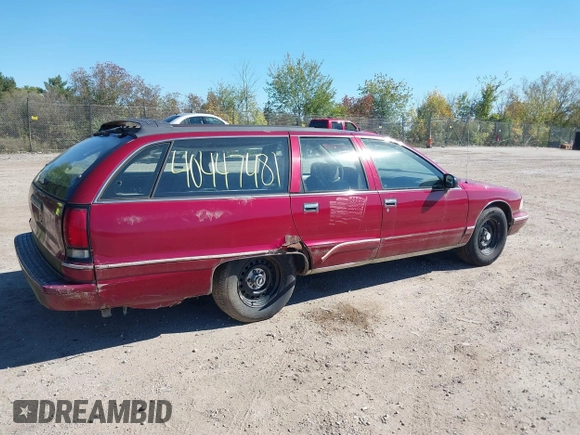 1995 Chevrolet Caprice with VIN 1G1BL82P5SR173805, listed as a IAAI auction lot 41678348 with 147,753 mi miles and . Bid and sale history available at DreamBid. Image 4.