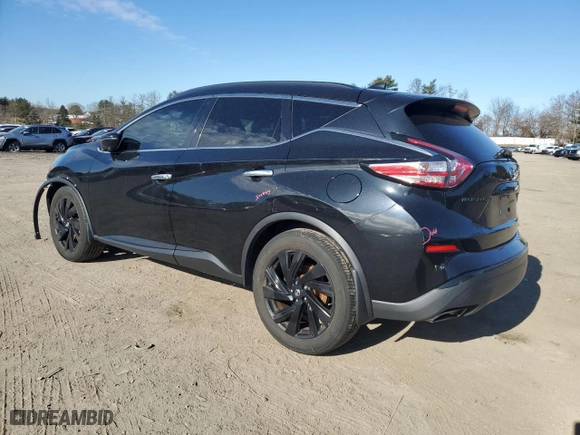 2018 Nissan Murano Platinum with VIN 5N1AZ2MH5JN129485, listed as a Copart auction lot 48020535 with 129,239 mi miles and Salvage Title. Bid and sale history available at carsss.com. Image 2.