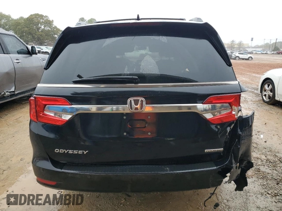 2020 Honda Odyssey Touring with VIN 5FNRL6H88LB500070, listed as a Copart auction lot 81352524 with 64,444 mi miles and Salvage Title. Bid and sale history available at DreamBid. Image 6.