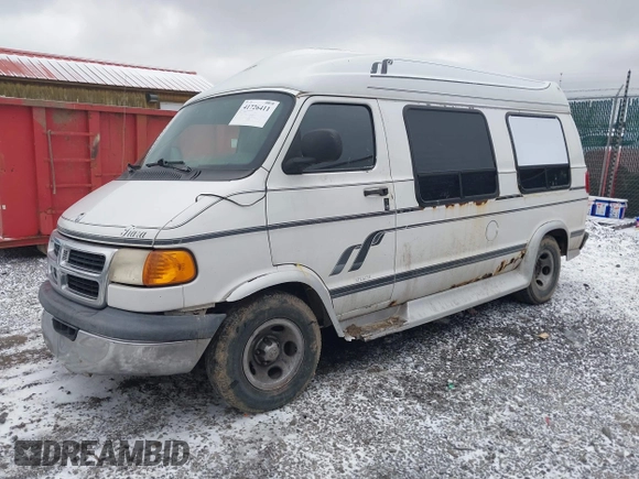 1999 Dodge Cargo Conversion with VIN 2B6HB11Y8XK563608, listed as a IAAI auction lot 41726411 with 199,239 mi miles and . Bid and sale history available at DreamBid. Image 17.