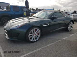 2015 Jaguar F-Type S with VIN SAJWA6FC9F8K14539, listed as a Copart auction lot 48292804 with 46,068 mi miles and . Bid and sale history available at DreamBid. Image 1.