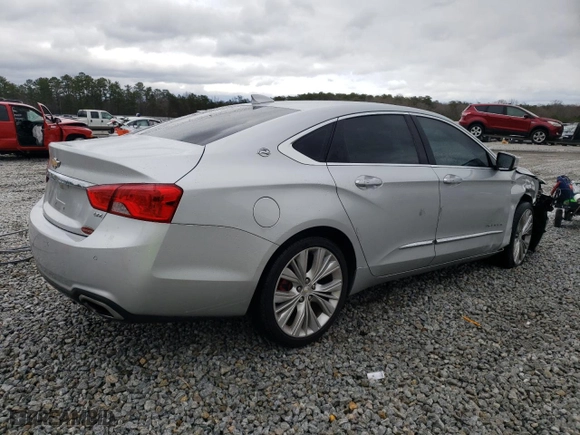 2015 Chevrolet Impala LTZ with VIN 2G1165S31F9228345, listed as a Copart auction lot 41655745 with 105,664 mi miles and Salvage Title. Bid and sale history available at carsss.com. Image 3.