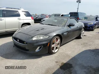 2015 Jaguar XK with VIN SAJWA4EC3FMB56203, listed as a Copart auction lot 74568194 with 0 mi miles and Non Repairable. Bid and sale history available at carsss.com. Image 1.