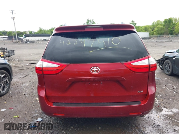 2015 Toyota Sienna XLE with VIN 5TDYK3DC9FS569714, listed as a IAAI auction lot 42297410 with 114,802 mi miles and . Bid and sale history available at DreamBid. Image 17.