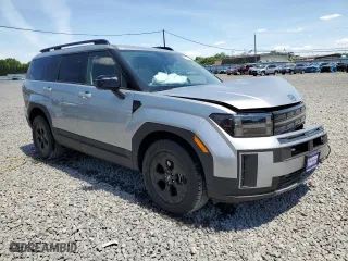 2024 Hyundai Santa Fe XRT with VIN 5NMP3DGL7RH048332, listed as a Copart auction lot 61616464 with 171 mi miles and Salvage Title. Bid and sale history available at carsss.com. Image 4.