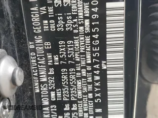 2014 Kia Sorento SX Limited with VIN 5XYKW4A75EG451940, listed as a Copart auction lot 42764645 with 127,024 mi miles and Clean Title. Bid and sale history available at carsss.com. Image 13.