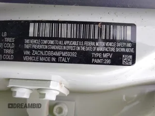 2021 Jeep Renegade Islander z VIN ZACNJDBB4MPM59392, wystawiony jako IAAI lot #41833423 z przebiegiem 16 202 mil mil oraz . Historia ofert i sprzedaży dostępna na DreamBid. Obrazek 9.
