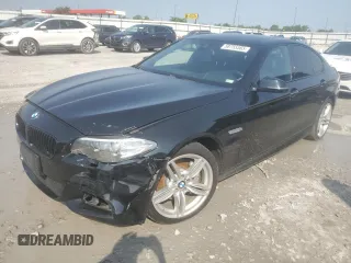 2015 BMW 5 Series 535i xDrive с VIN WBA5B3C5XFD541550, выставлен на аукционе Copart как лот 58755565 с пробегом 65 468 миль миль и Списание • Salvage title. История ставок и продаж доступна на DreamBid. Изображение 1.