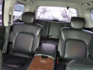 2017 Nissan Armada Platinum with VIN JN8AY2NE9H9700219, listed as a Copart auction lot 48886434 with 129,467 mi miles and Salvage Title. Bid and sale history available at carsss.com. Image 10.