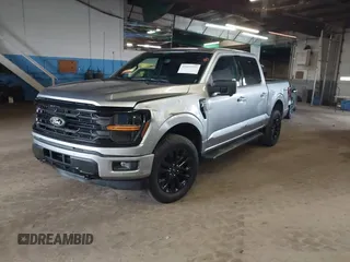 2024 Ford F-150 XLT with VIN 1FTEW3LP2RFB49048, listed as a IAAI auction lot 42025793 with 109 mi miles. Bid and sale history available at carsss.com. Image 17.