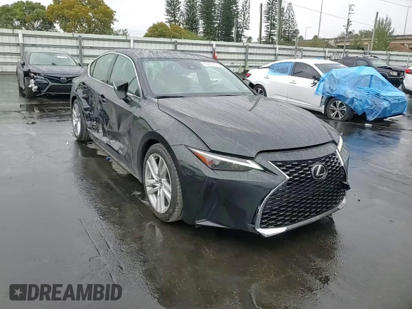 2023 Lexus IS 300 with VIN JTHCA1D21P5126293, listed as a Copart auction lot 89266235 with 8,628 mi miles and Salvage title. Bid and sale history available at DreamBid. Image 10.