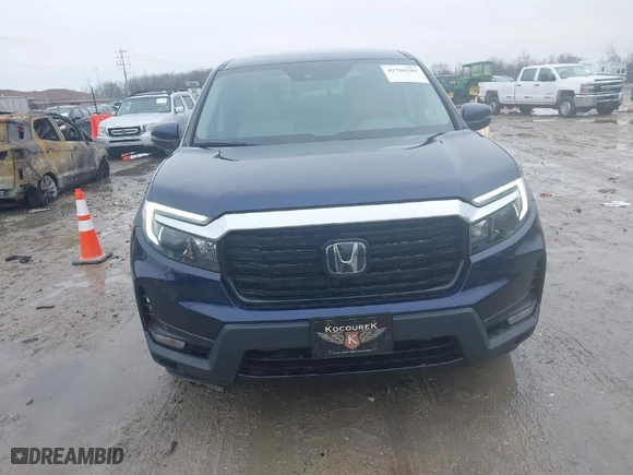 2022 Honda Ridgeline RTL-E with VIN 5FPYK3F72NB036226, listed as a IAAI auction lot 41706285 with 30,869 mi miles. Bid and sale history available at carsss.com. Image 13.