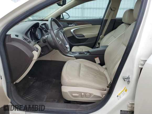 2013 Buick Regal Turbo Premium 1 with VIN 2G4GS5EV0D9247682, listed as a Copart auction lot 64256555 with Not provided miles and Salvage title. Bid and sale history available at DreamBid. Image 7.