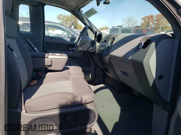 2005 Ford F-150 XLT with VIN 1FTRF04525KE67914, listed as a Copart auction lot 76828284 with 125,876 mi miles and Salvage Title. Bid and sale history available at carsss.com. Image 10.