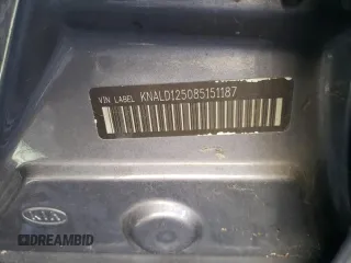 2008 Kia Amanti z VIN KNALD125085151187, wystawiony jako Copart lot #74955154 z przebiegiem 272 862 mil mil oraz Nie do naprawy. Historia ofert i sprzedaży dostępna na DreamBid. Obrazek 12.