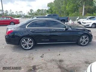2015 Mercedes-Benz C-Class C 300 with VIN 55SWF4JB8FU062030, listed as a IAAI auction lot 41593649 with 123,196 mi miles. Bid and sale history available at carsss.com. Image 12.