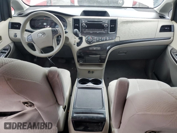 2014 Toyota Sienna LE AAS with VIN 5TDKK3DC3ES459861, listed as a Copart auction lot 47393485 with 144,520 mi miles and Salvage title. Bid and sale history available at DreamBid. Image 8.