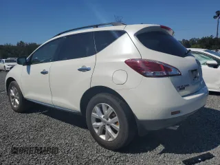 2014 Nissan Murano SV with VIN JN8AZ1MU5EW415613, listed as a Copart auction lot 75419704 with 0 mi miles and Salvage Title. Bid and sale history available at carsss.com. Image 2.
