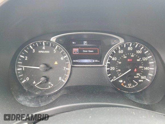 2016 Nissan Pathfinder Platinum with VIN 5N1AR2MN9GC618854, listed as a Copart auction lot 79356124 with 106,784 mi miles and Salvage Title. Bid and sale history available at carsss.com. Image 9.