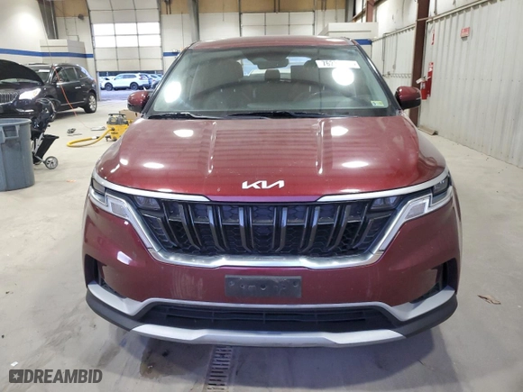 2022 Kia Carnival LXS with VIN KNDNB4H33N6123768, listed as a Copart auction lot 76234214 with 41,387 mi miles and Salvage Title. Bid and sale history available at carsss.com. Image 5.