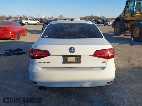 2017 Volkswagen Jetta SEL with VIN 3VWL17AJ3HM410226, listed as a IAAI auction lot 41379536 with 58,448 mi miles and . Bid and sale history available at DreamBid. Image 16.