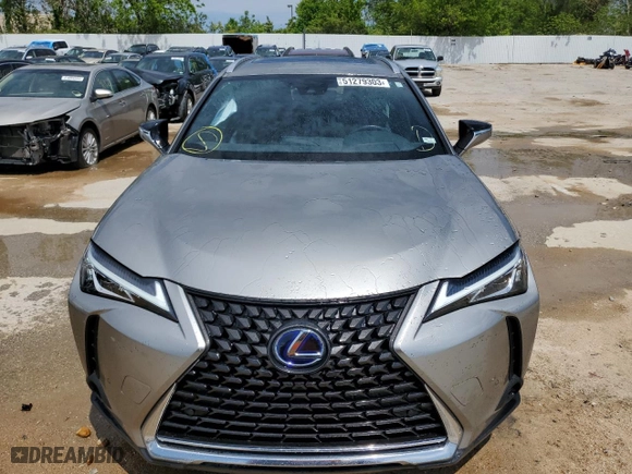2020 Lexus UX with VIN JTHP9JBH5L2031684, listed as a Copart auction lot 51279303 with 20,411 mi miles. Bid and sale history available at carsss.com. Image 5.