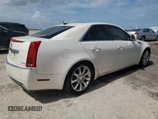 2008 Cadillac CTS RWD w/1SB with VIN 1G6DV57V080165420, listed as a Copart auction lot 75399164 with 0 mi miles and Salvage Title. Bid and sale history available at carsss.com. Image 3.