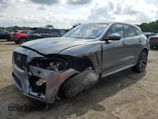 2019 Jaguar F-Pace SVR z VIN SADCZ2EE8KA606005, wystawiony jako Copart lot #63608455 z przebiegiem 43 141 mil mil oraz Szkoda całkowita • Salvage title. Historia ofert i sprzedaży dostępna na DreamBid. Obrazek 1.