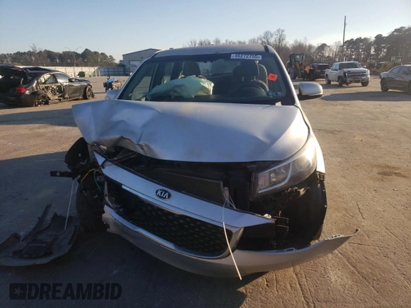 2015 Kia Sedona L with VIN KNDMA5C11F6049410, listed as a Copart auction lot 46272755 with 86,340 mi miles and Salvage Title. Bid and sale history available at carsss.com. Image 5.
