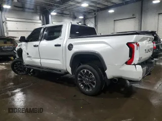 2024 Toyota Tundra Limited z VIN 5TFJA5DB0RX234749, wystawiony jako Copart lot #56183955 z przebiegiem 16 680 mil mil oraz Szkoda całkowita • Salvage title. Historia ofert i sprzedaży dostępna na DreamBid. Obrazek 2.