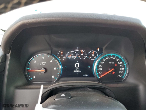 2017 Chevrolet Suburban Premier with VIN 1GNSKJKC0HR402146, listed as a Copart auction lot 48703865 with 91,279 mi miles and Salvage Title. Bid and sale history available at carsss.com. Image 9.