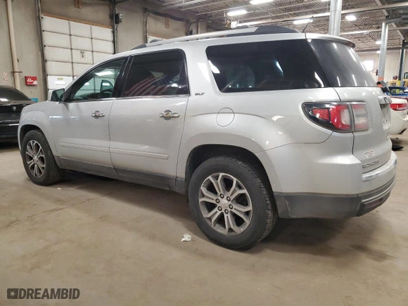 2015 GMC Acadia SLT with VIN 1GKKVRKD8FJ333715, listed as a Copart auction lot 47288625 with 160,308 mi miles and Salvage Title. Bid and sale history available at carsss.com. Image 2.