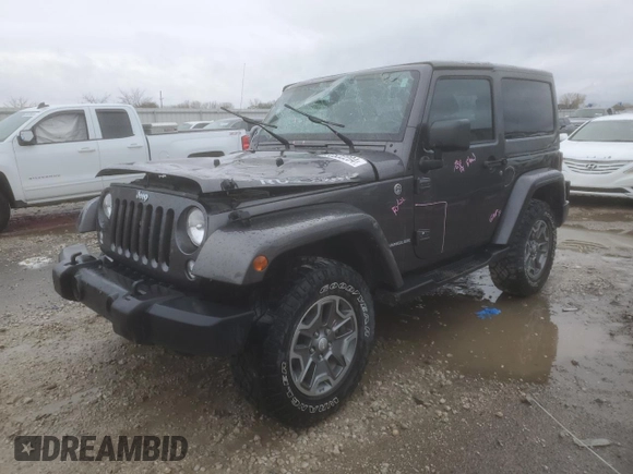 2014 Jeep Wrangler Rubicon with VIN 1C4BJWCG9EL189819, listed as a Copart auction lot 80522204 with 82,083 mi miles and Salvage title. Bid and sale history available at DreamBid. Image 1.