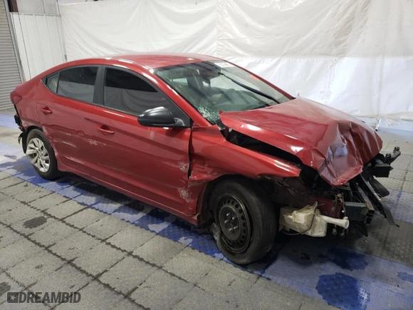 2018 Hyundai Elantra SE with VIN 5NPD74LF6JH275025, listed as a Copart auction lot 73721884 with 126,863 mi miles and Clean Title. Bid and sale history available at carsss.com. Image 4.