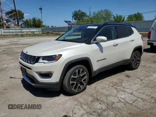 2017 Jeep Compass Limited z VIN 3C4NJDCB9HT616981, wystawiony jako Copart lot #57478255 z przebiegiem 69 011 mil mil oraz Szkoda całkowita • Salvage title. Historia ofert i sprzedaży dostępna na DreamBid. Obrazek 1.