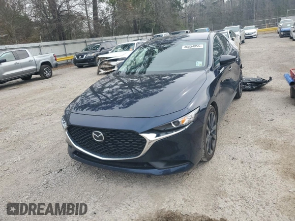 2025 Mazda 3 S Select Sport with VIN 3MZBPABM5SM458480, listed as a Copart auction lot 46854855 with 773 mi miles and Salvage Title. Bid and sale history available at DreamBid. Image 5.