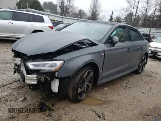 2020 Audi A3 Sedan S line Premium Plus with VIN WAUJEGFF2LA097191, listed as a Copart auction lot 73111332 with 34,640 mi miles. Bid and sale history available at carsss.com. Image 1.