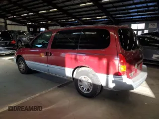 2000 Nissan Quest GXE z VIN 4N2XN11T8YD808855, wystawiony jako Copart lot #41888525 z przebiegiem 185 877 mil mil oraz Szkoda całkowita • Salvage title. Historia ofert i sprzedaży dostępna na DreamBid. Obrazek 2.